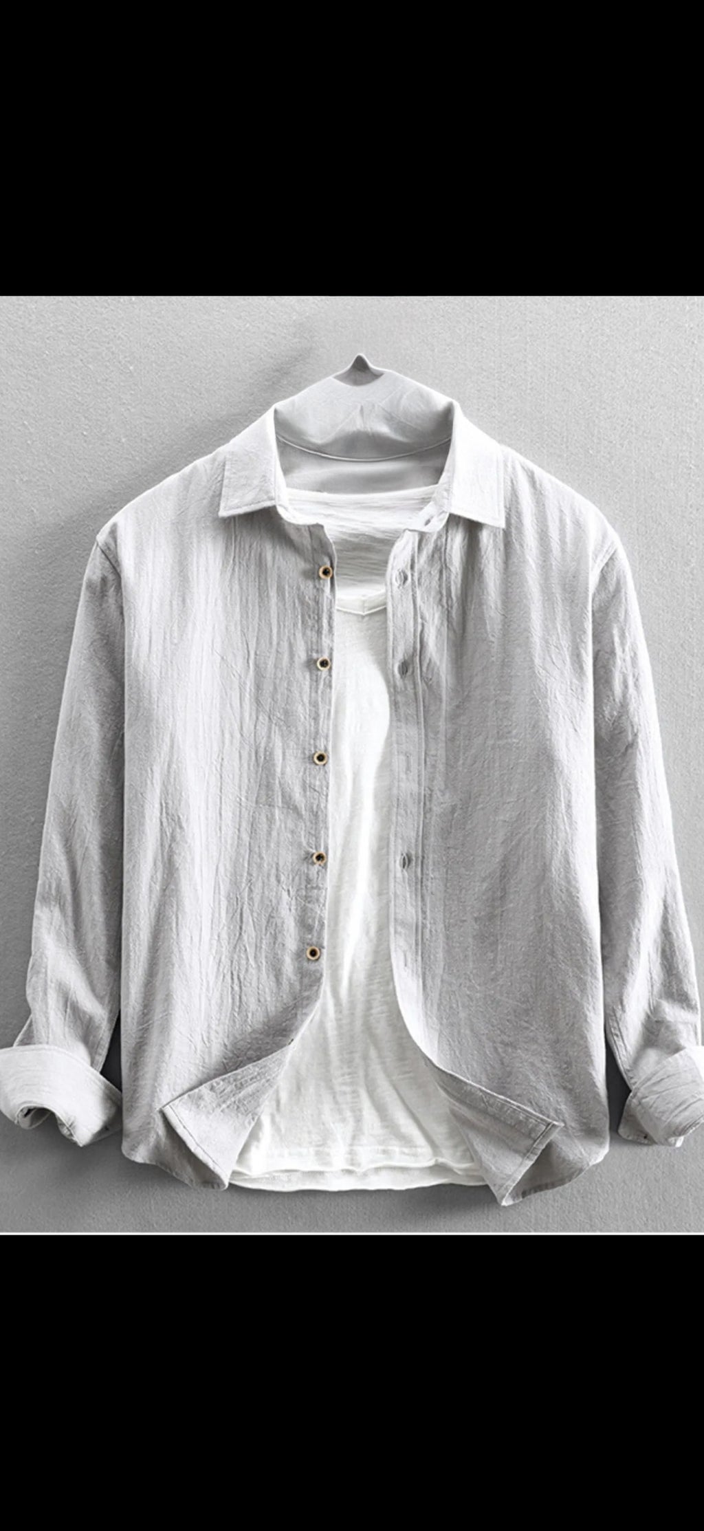 Button-Up Long Sleeve Shirt