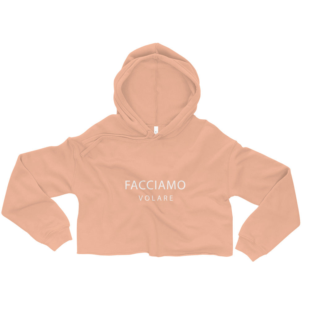 Women's Crop Hoodie | Crop Top Hoodie | FACCIAMO VOLARE