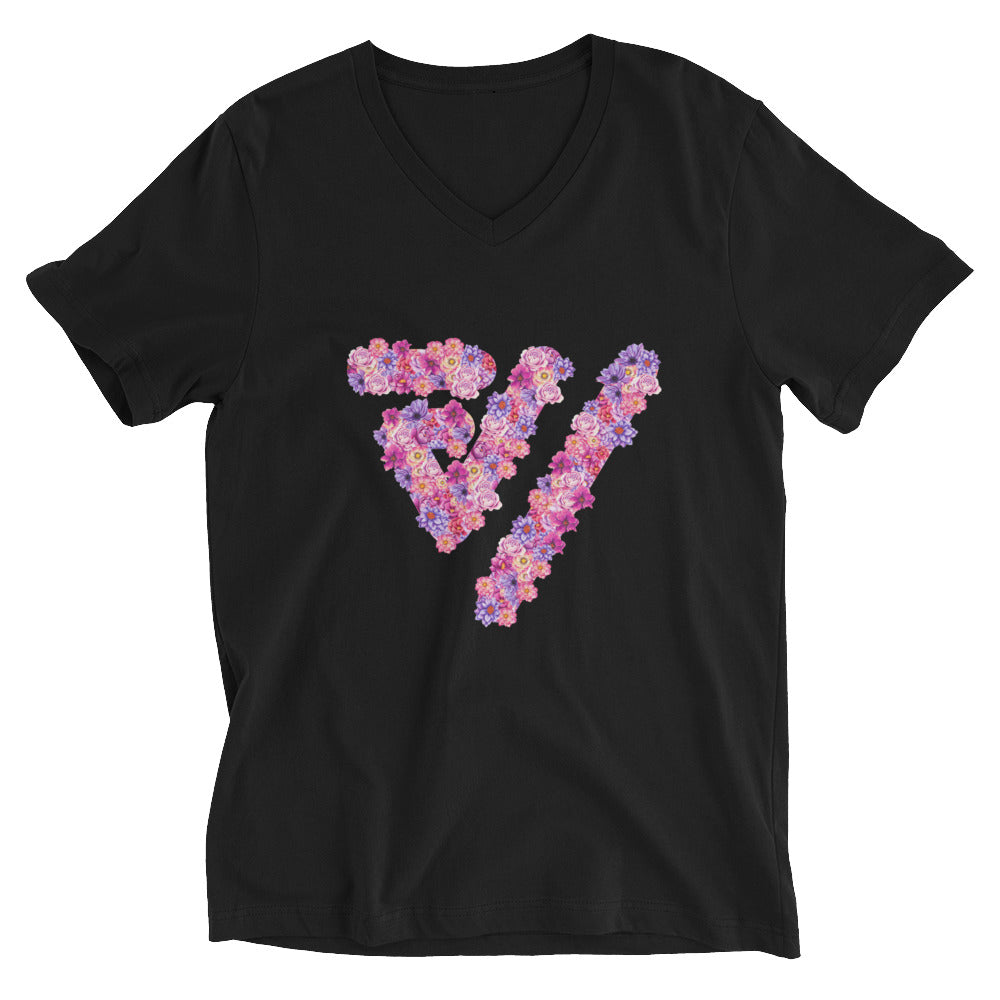 FACCIAMO X ROSES V-NECK